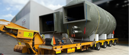 Time-Critical Oversized Sewer Tank Delivery to Residential Estate Development 